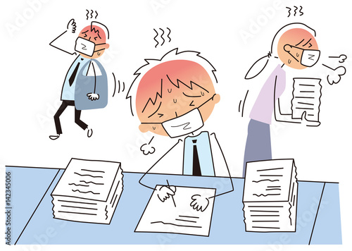 全員が風邪をひいてしまった会社