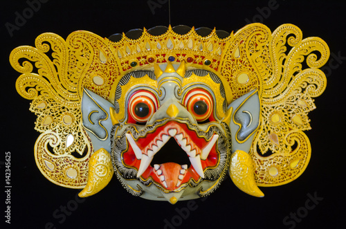 Traditional Balinese mask o...