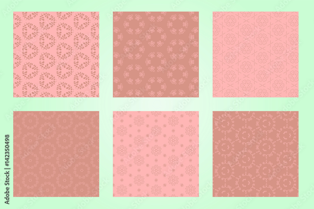 Vector icon of fabric pattern