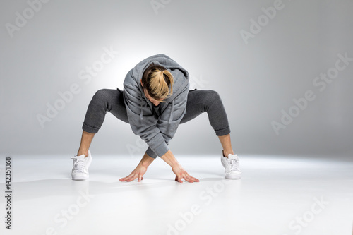 Young dancer posing