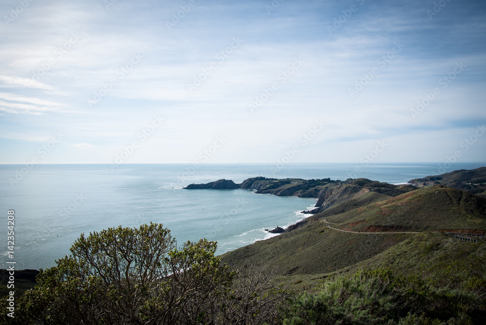 California Bay Area Landscape View California Bay Area Landscape View