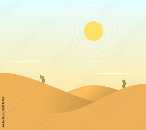 Desert wallpaper © Noon Creative Lab
