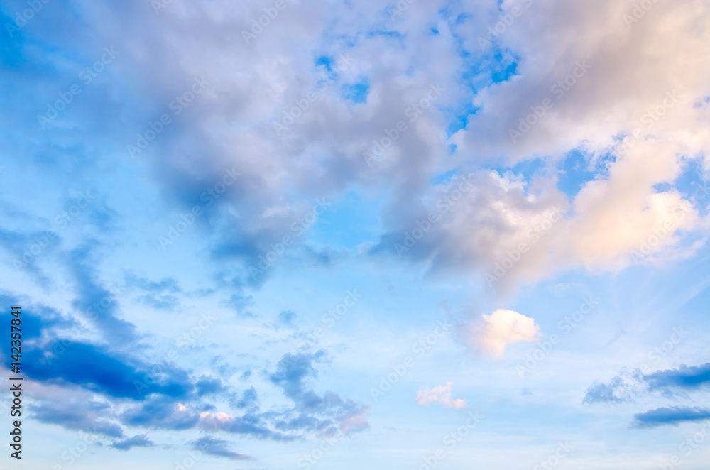 white cloud on the blue sky white cloud on the blue sky