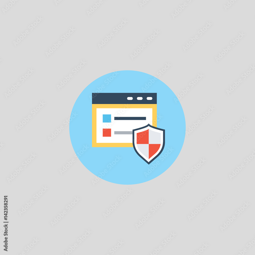 browser icon flat design browser icon flat design