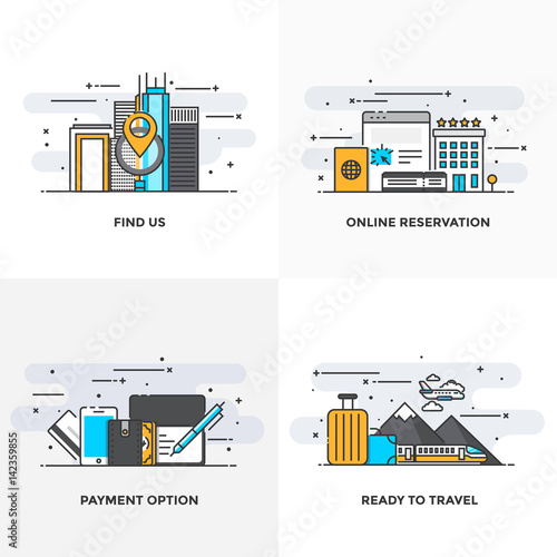 Flat line Designed Concepts 10-Colored