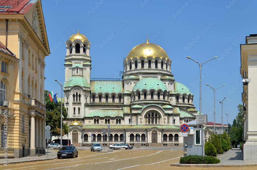 Obraz premium Alexander Nevsky Cathedral, Sofia, Bulgaria