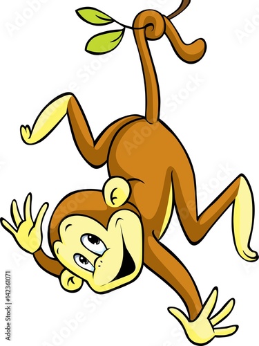 Monkey cartoon
