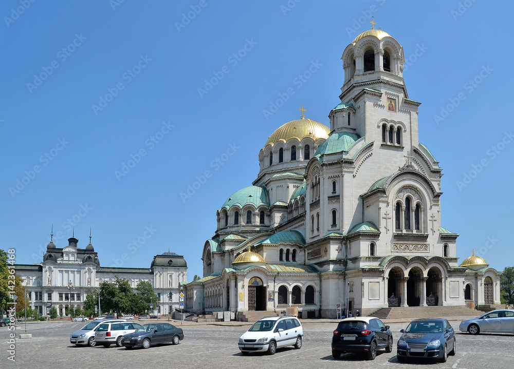 Fototapeta premium Alexander Nevsky Cathedral, Sofia, Bulgaria