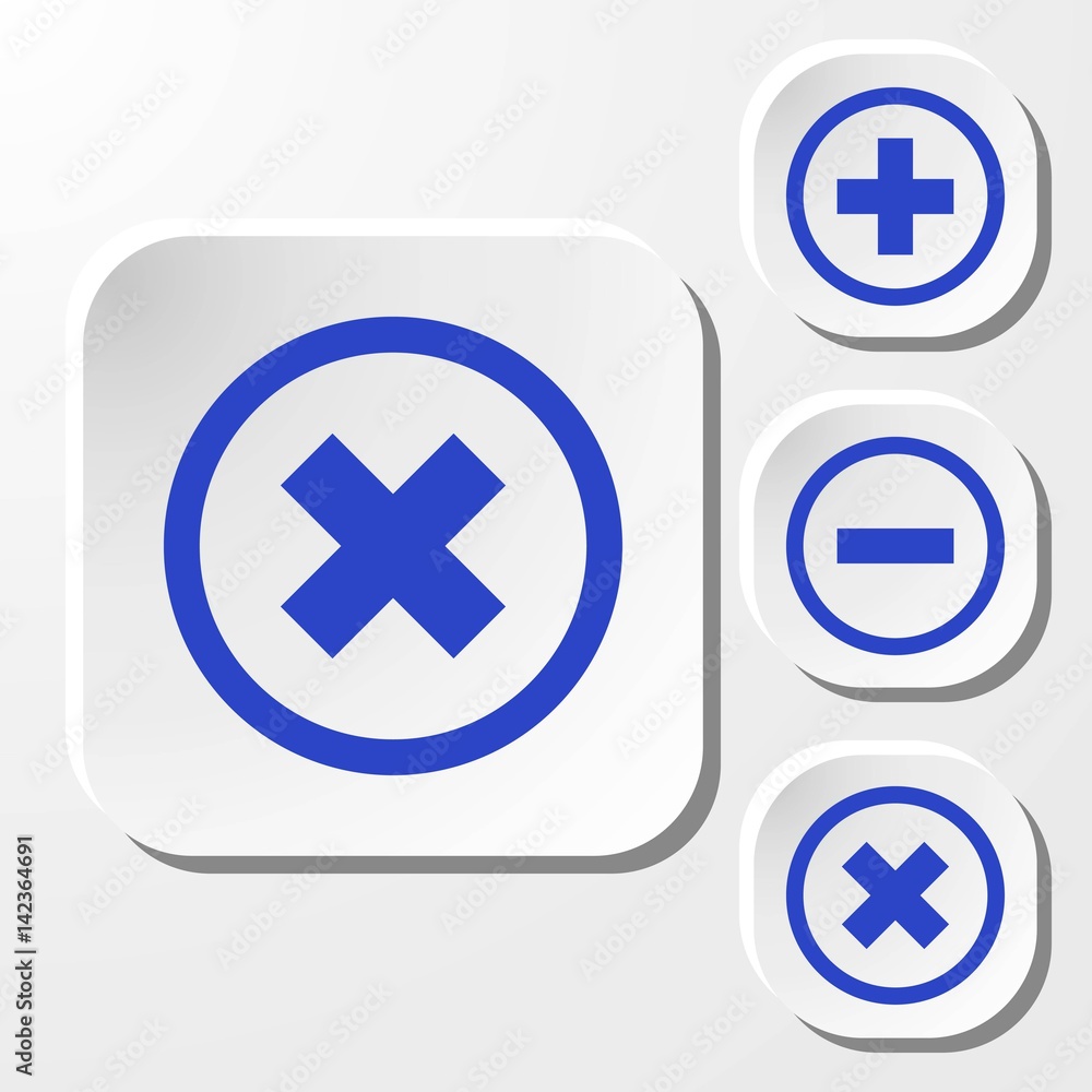 delete icon stock vector illustration flat design delete icon stock vector illustration flat design