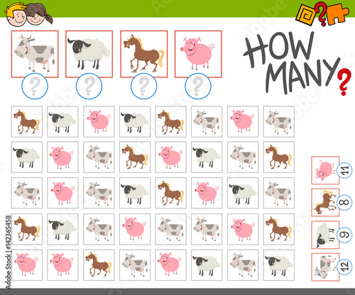 how many farm animals game