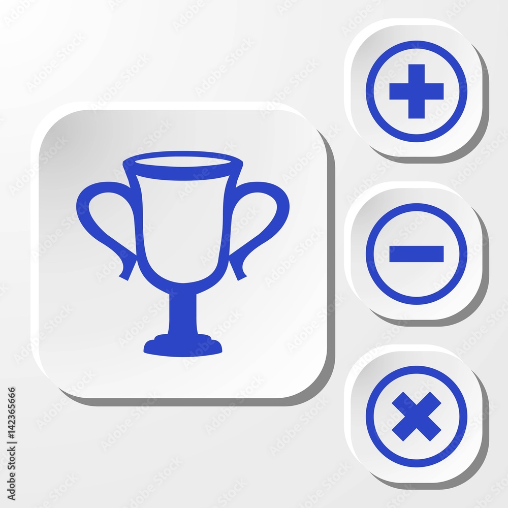 champions cup icon stock vector illustration flat design champions cup icon stock vector illustration flat design