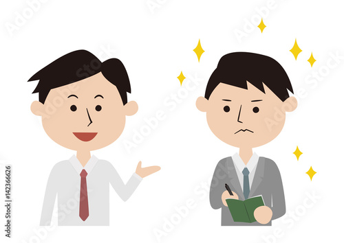 新入社員　イラスト