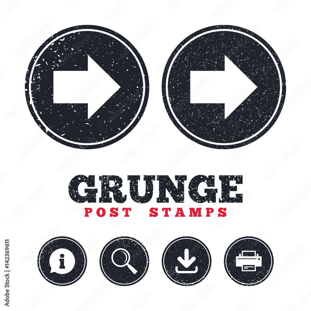 Arrow sign icon. Next button. Navigation symbol. Arrow sign icon. Next button. Navigation symbol.