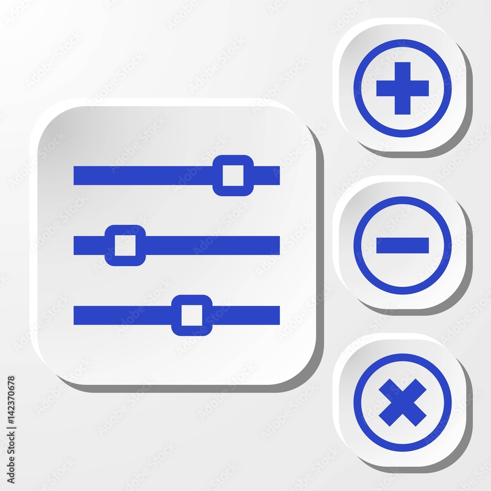 level icon stock vector illustration flat design level icon stock vector illustration flat design