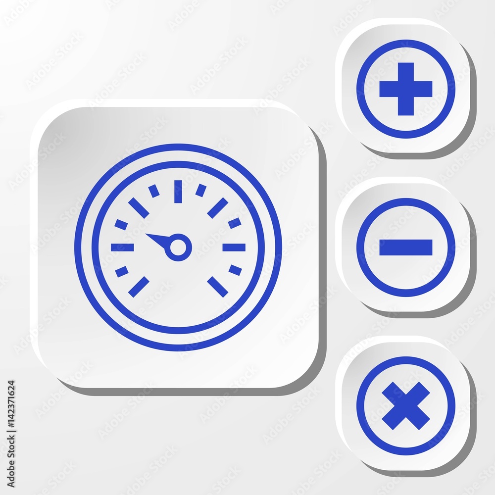 air pressure sensor icon stock vector illustration flat design air pressure sensor icon stock vector illustration flat design