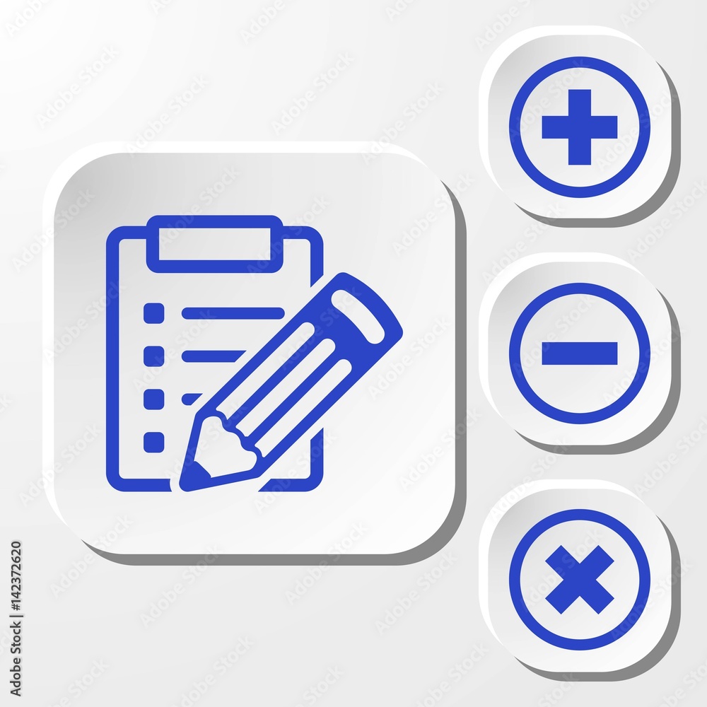 checklist icon stock vector illustration flat design checklist icon stock vector illustration flat design