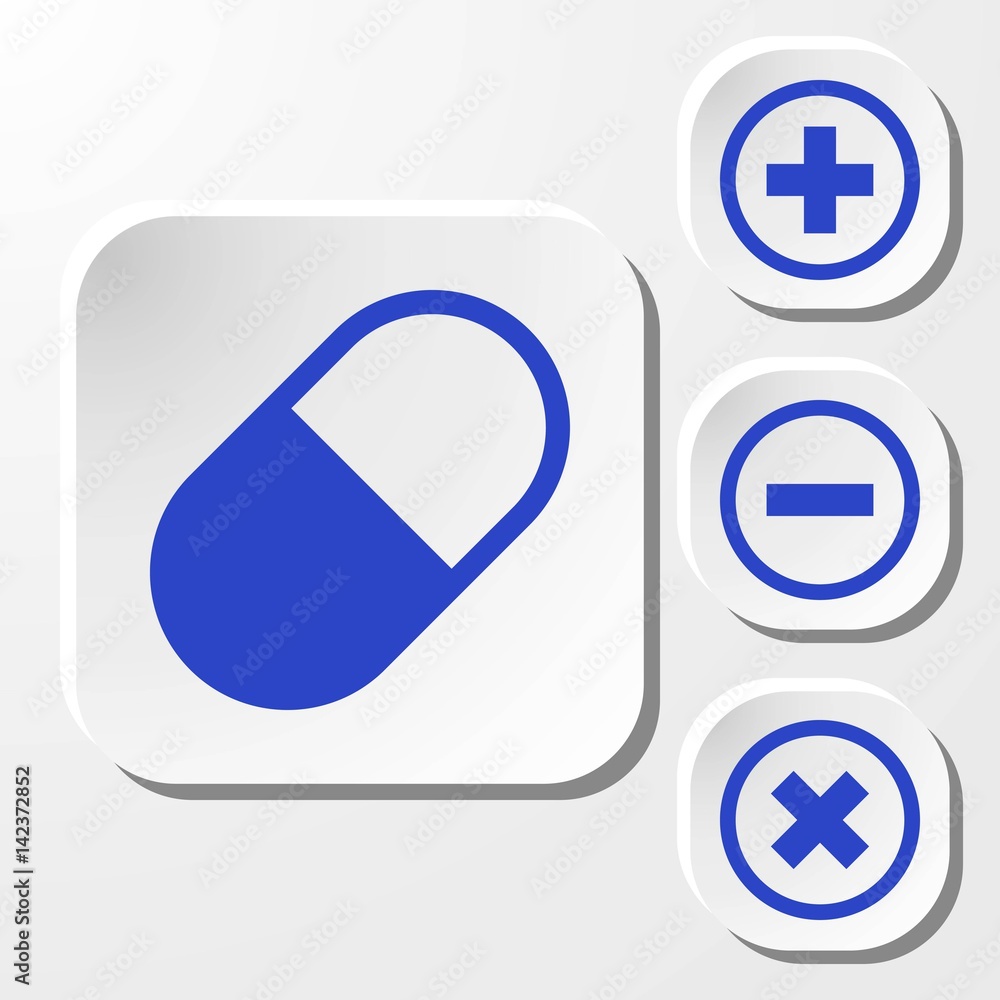 pills icon stock vector illustration flat design pills icon stock vector illustration flat design