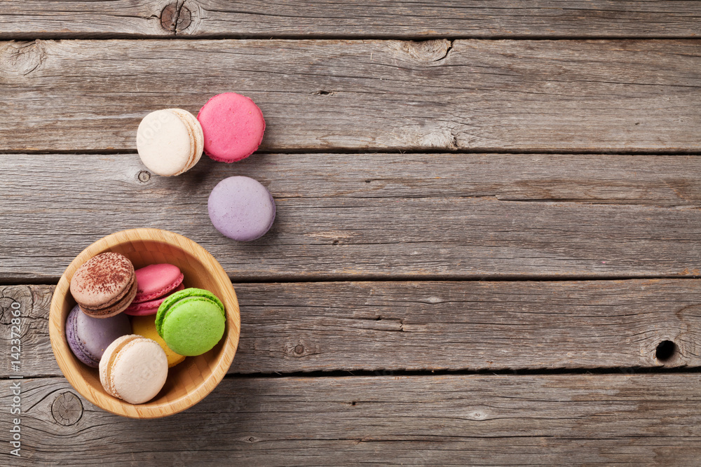 Colorful macaroons Colorful macaroons