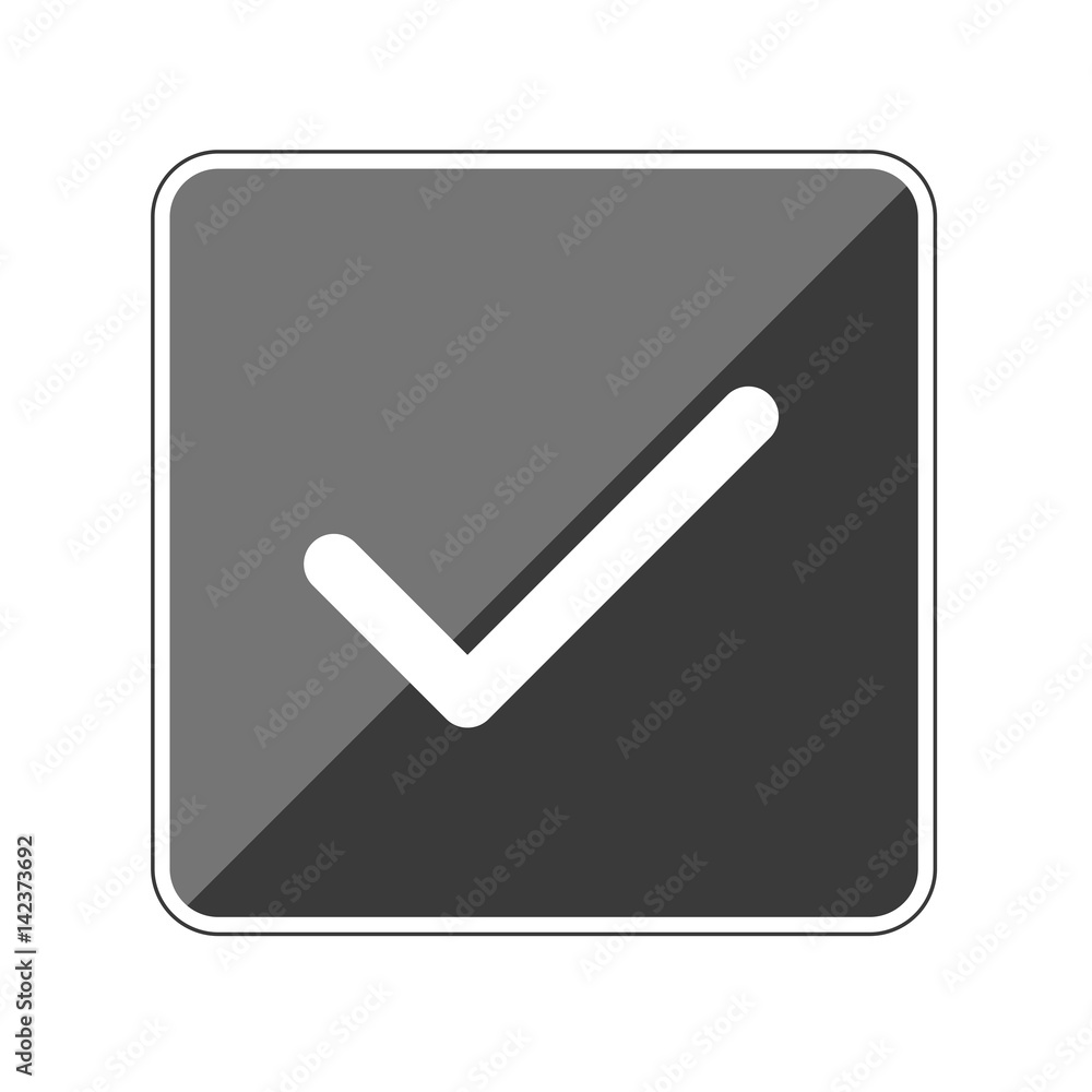 App Button schwarz reflektierend haken App Button schwarz reflektierend haken