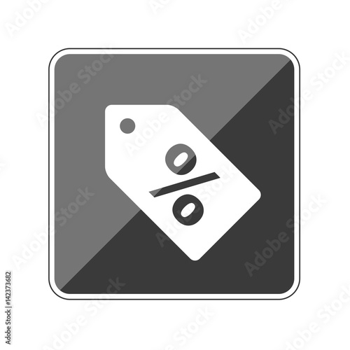 App Button schwarz reflektierend rabatt