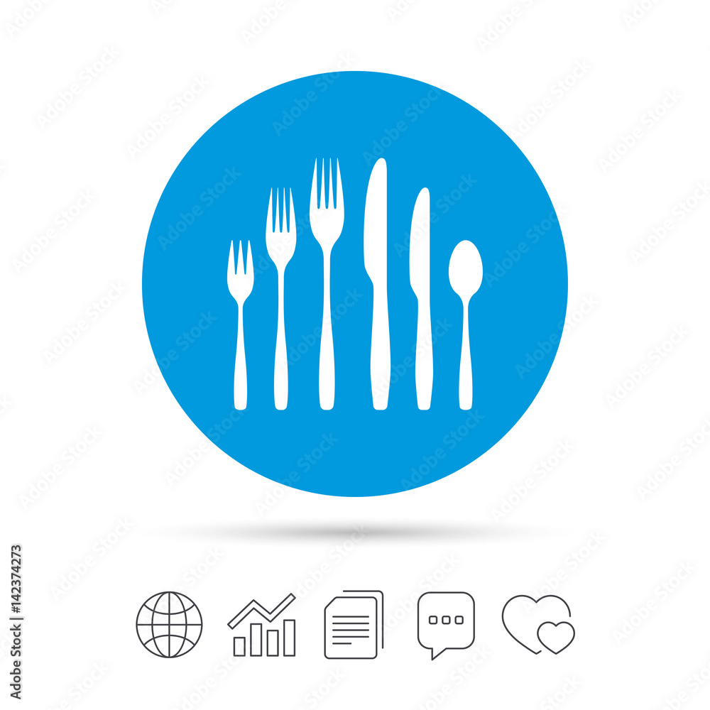Dessert fork, knife, teaspoon. Cutlery set. Dessert fork, knife, teaspoon. Cutlery set.