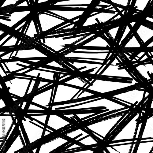 Seamless pattern with scribble texture