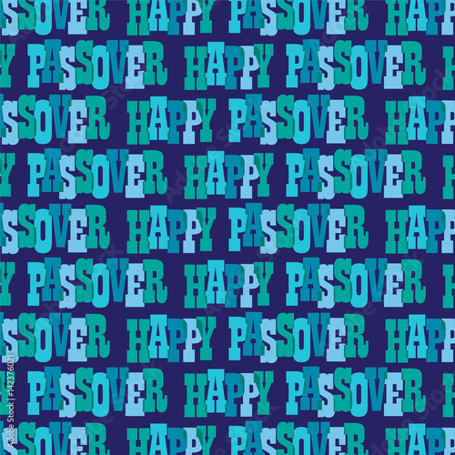 passover typography pattern