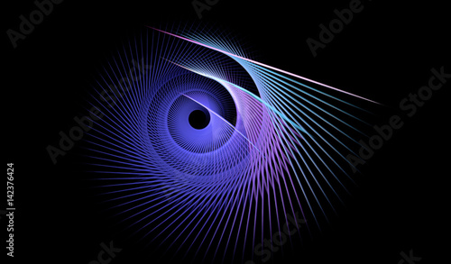 abstract fractal background