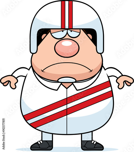Sad Cartoon Stuntman