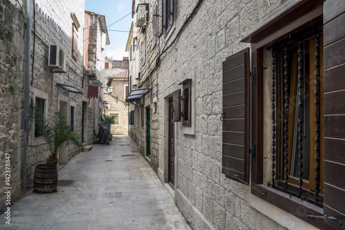 Obraz Trogir's Street, Chorwacja