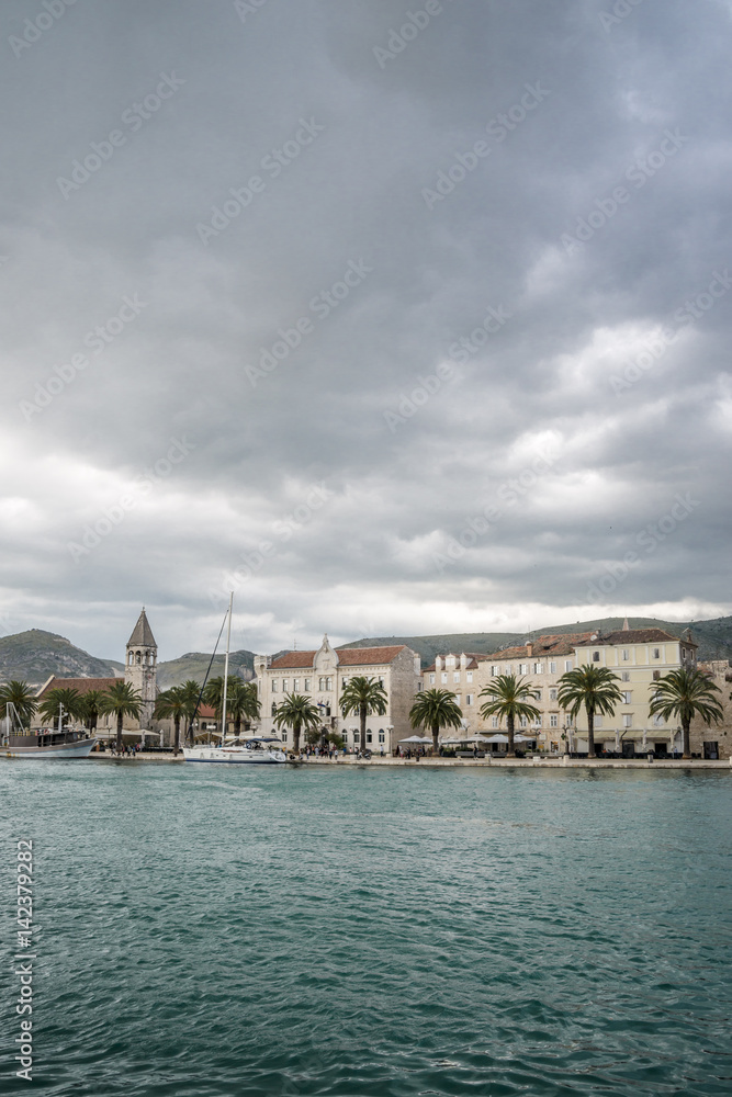 Naklejka premium Trogir - before the storm, Croatia