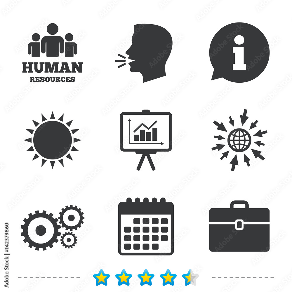 Human resources and Business. Presentation board. Human resources and Business. Presentation board.