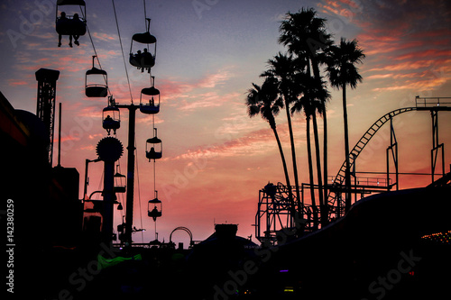 Santa Cruz sunset 