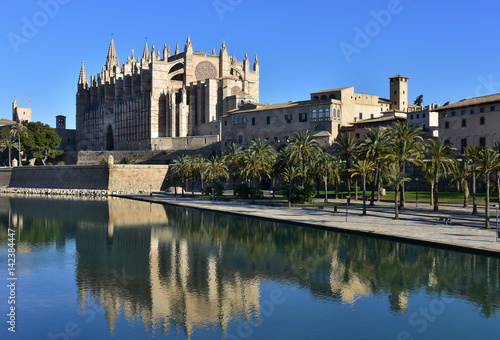 cathedral La Seu in Palma de Mallorca
