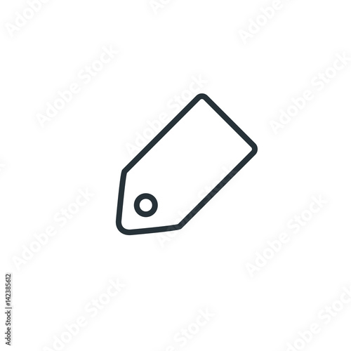 Tag vector icon