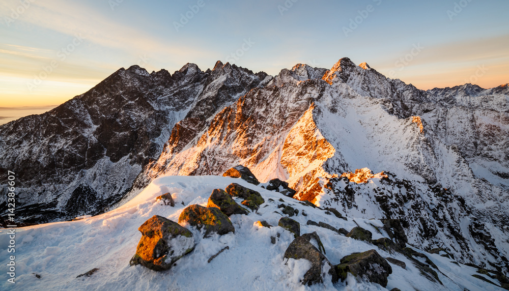 On the top of Tatras - Jahnaci stit