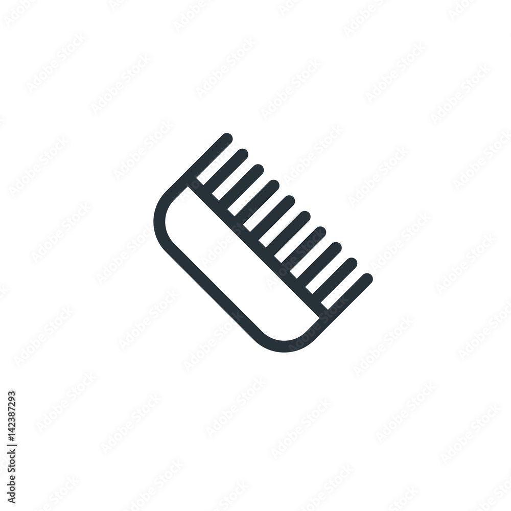 Comb vector icon Comb vector icon