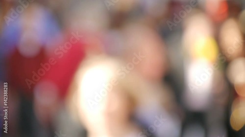 Wallpaper Mural Slow motion looping crowd clip for backgrounds Torontodigital.ca