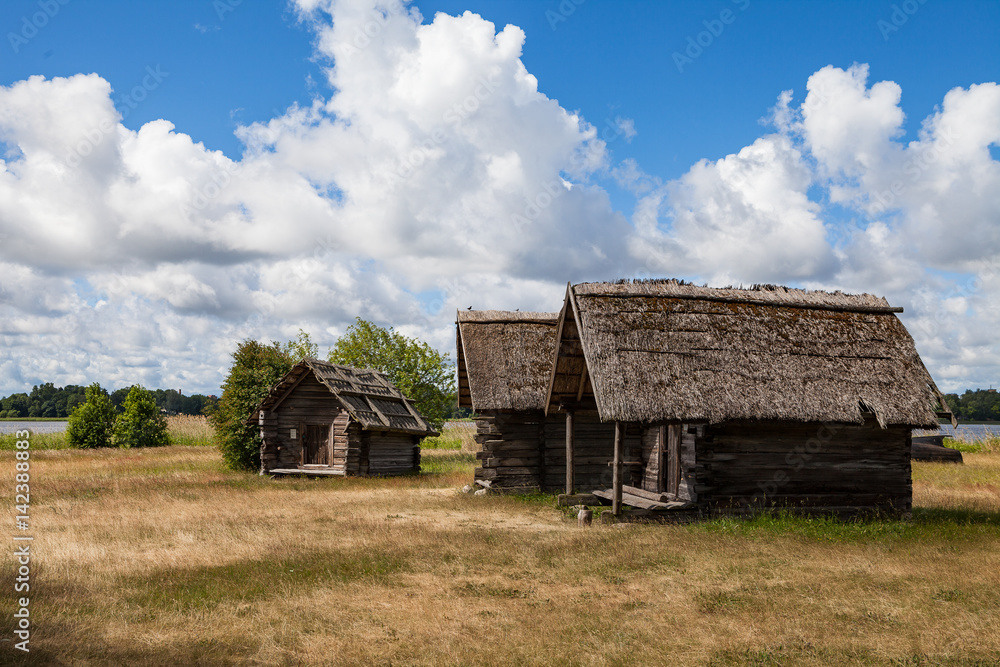 Wooden rural houses, Baltic traditions, Latvia Wooden rural houses, Baltic traditions, Latvia