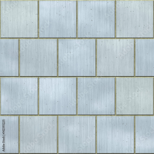 Seamless grey metallic tiles
