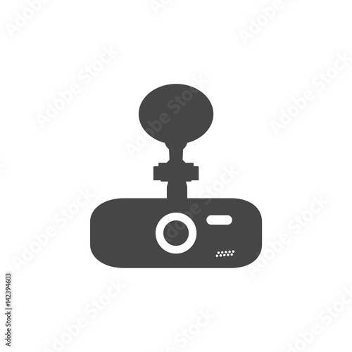 Camera vector illustration, Car digital video recorder 