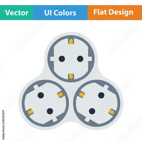 AC splitter icon