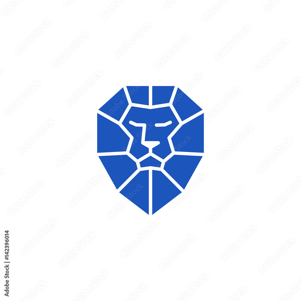 Animal lion vector icon logo Animal lion vector icon logo