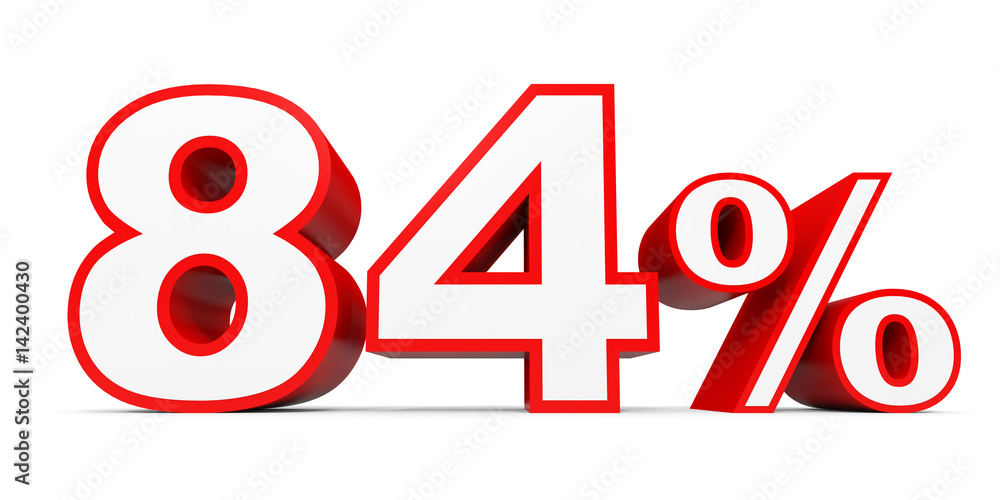 Eighty four percent off. Discount 84 %. Eighty four percent off. Discount 84 %.