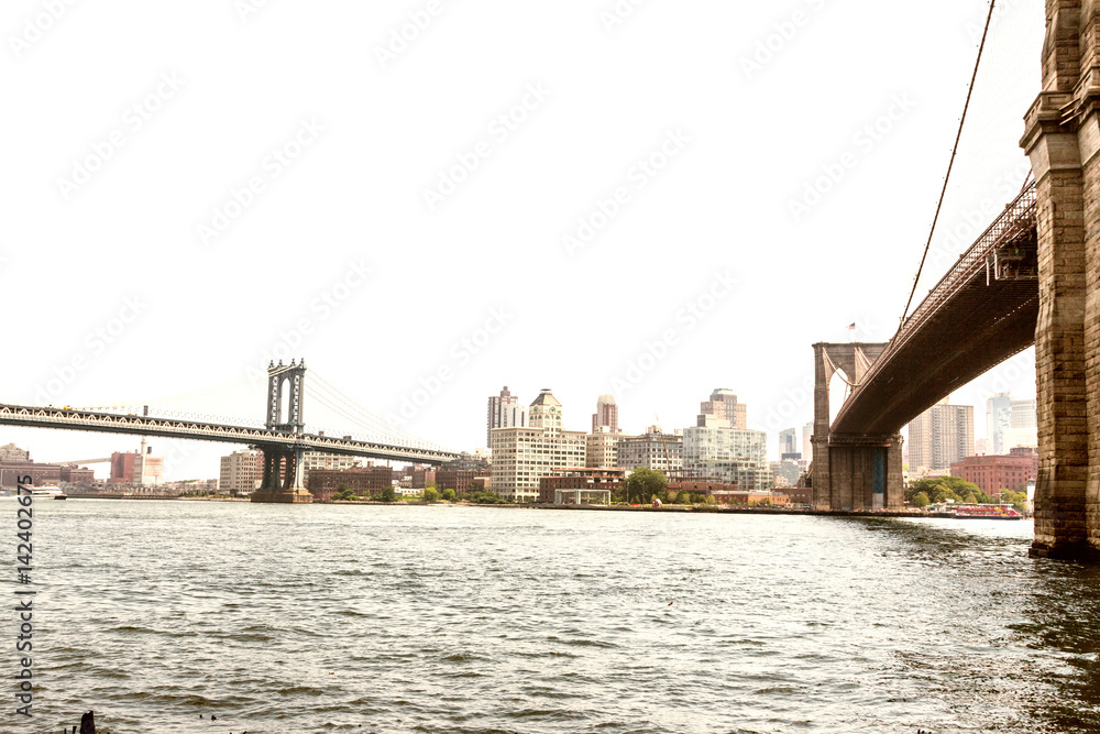 Obraz premium Brooklin Bridge, NYC.
