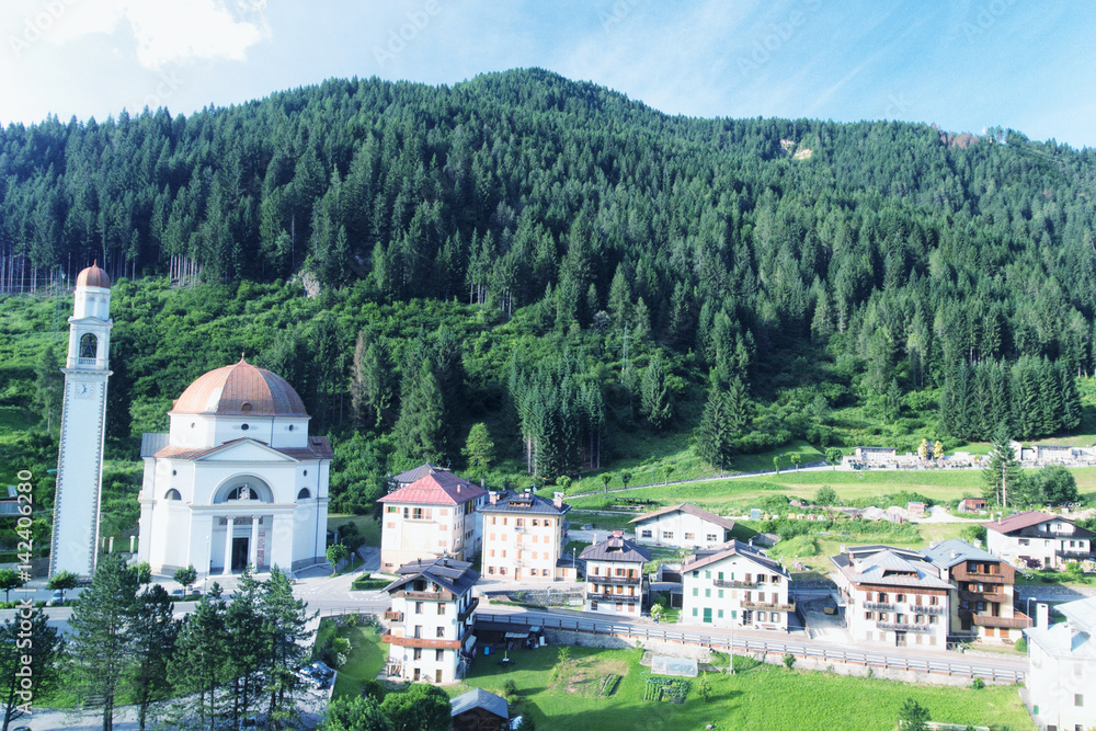 Auronzo Town Center, Italian Dolomites