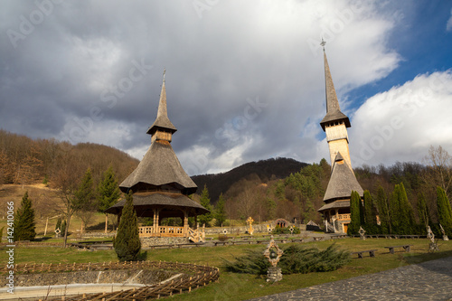 Barsana Monastery in Maramures County in Romania. © Constantin