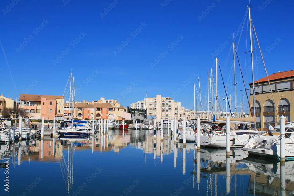 Carnon, Station balnéaire et port de plaisance à proximité de Montpellier Carnon, Station balnéaire et port de plaisance à proximité de Montpellier