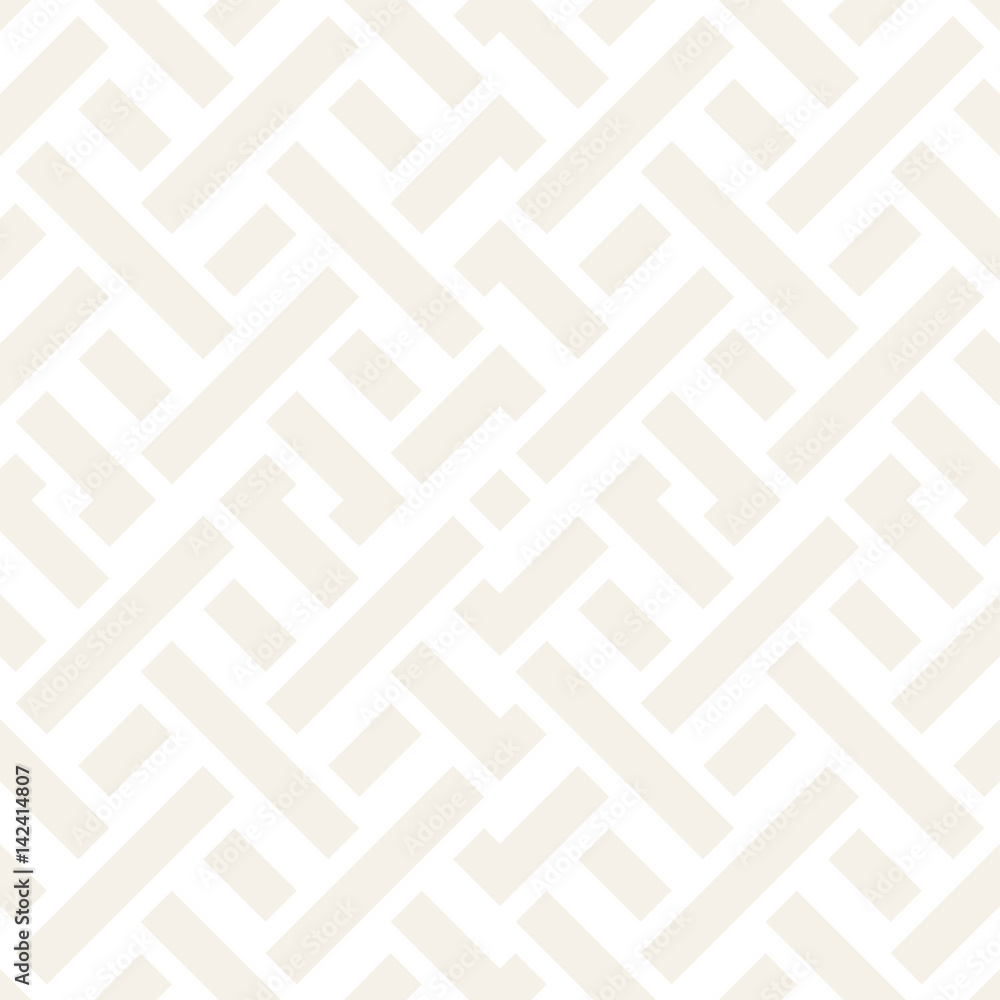 Interlacing Lines Subtle Lattice. Ethnic Monochrome Texture. Vector Seamless Black and White Pattern. Interlacing Lines Subtle Lattice. Ethnic Monochrome Texture. Vector Seamless Black and White Pattern.