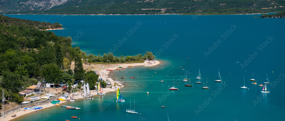 Fototapeta premium Sainte Croix lake